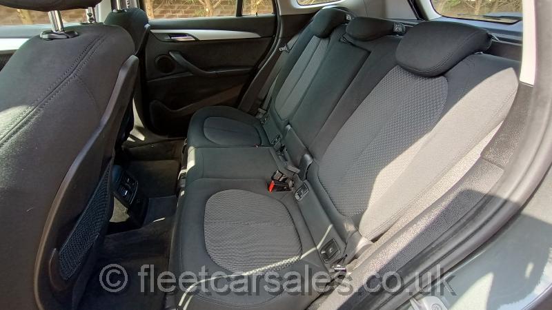 BMW X1 SE Sdrive 18d rear seats