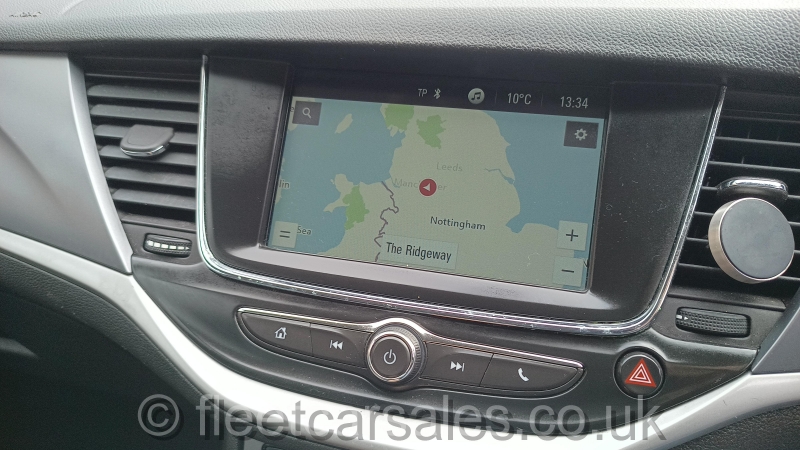 astra tech line 2018 interior navigation screen