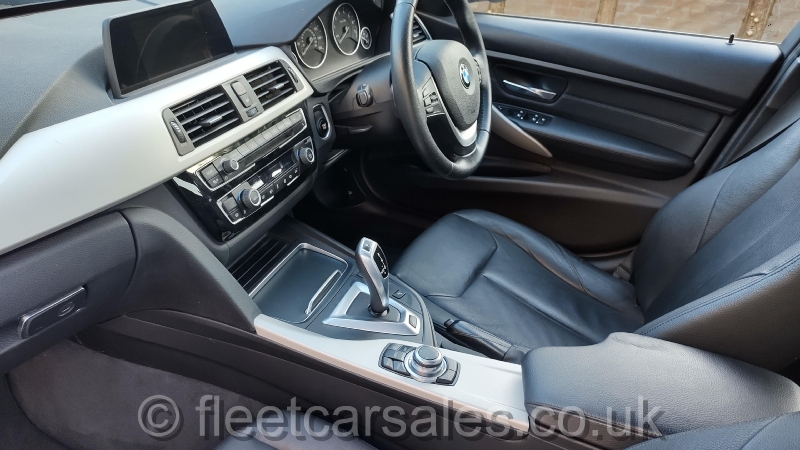 bmw 330e plug in hybrid black leather