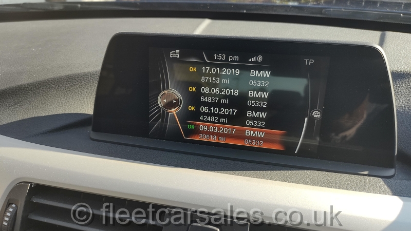 bmw 330e plug in hybrid service records