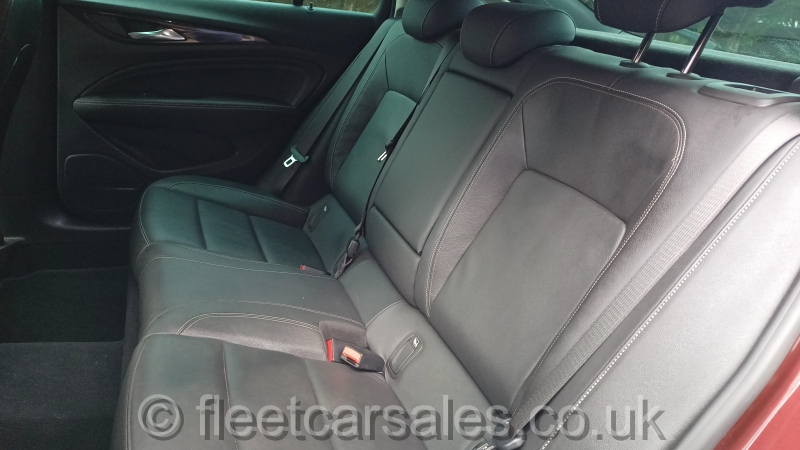 2018 insignia elite leather trim seats rear