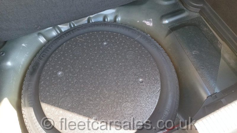 crossland x spare wheel