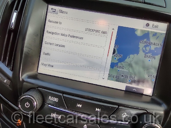 Vauxhall Insignia 1.6 CDTi Design sat nav