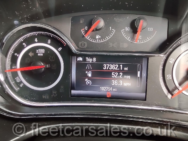 Vauxhall Insignia 1.6 CDTi Design mileage