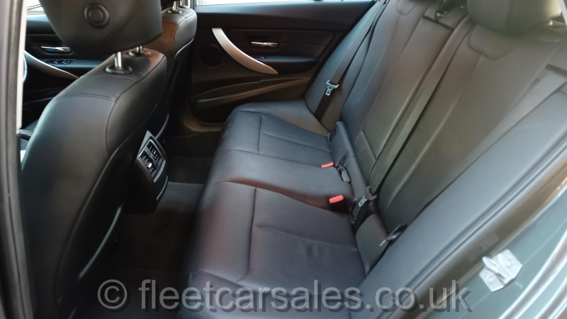 bmw 320d leather trim back seats