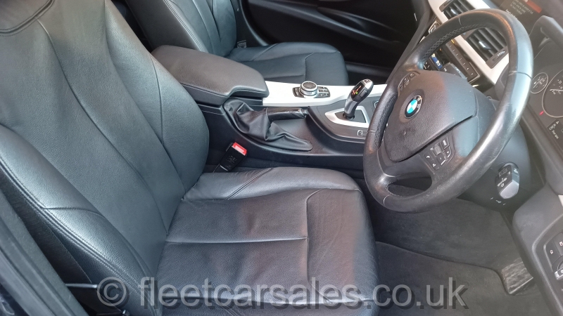 bmw 320d leather trim front