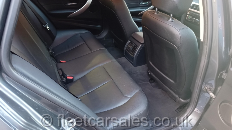 bmw 320d leather trim rear