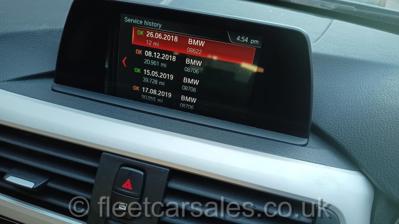 bmw 320d service history