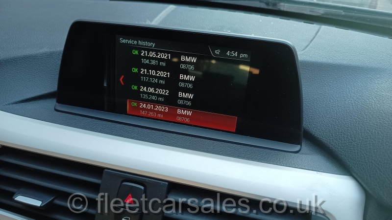 bmw 320d service record