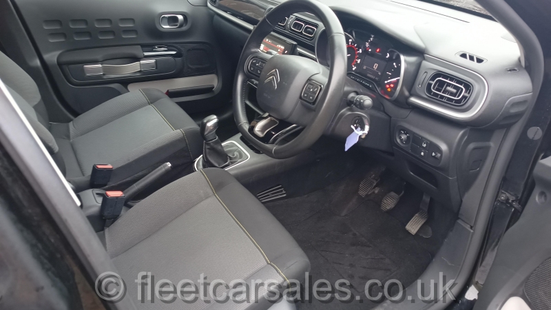 citroen c3 drivers seat
