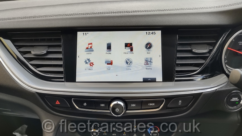 vauxhall insignia new shape estate interior touch screen