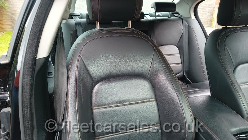 jaguar xe prestige black leather upholstery