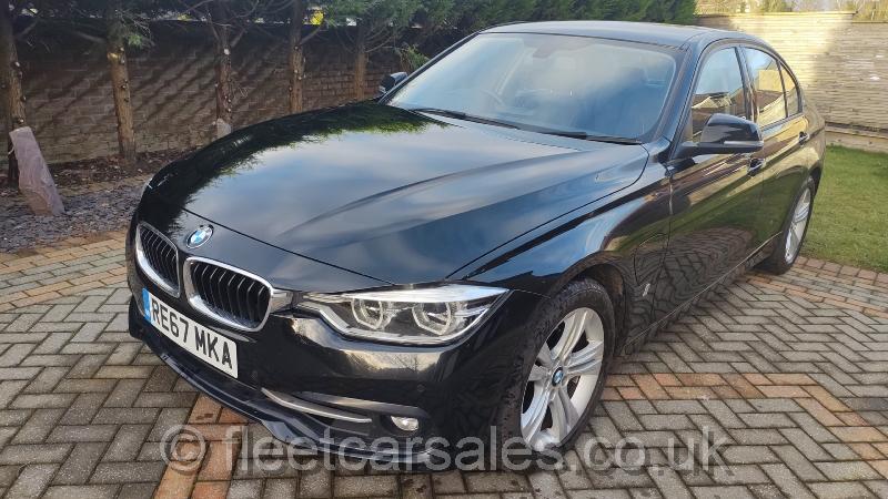 bmw 330e sport black