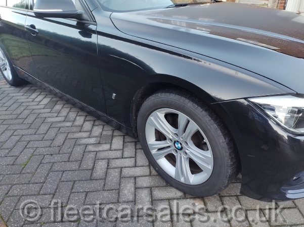 bmw 330e sport front end