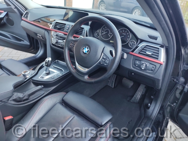 bmw 330e sport leather drivers seat