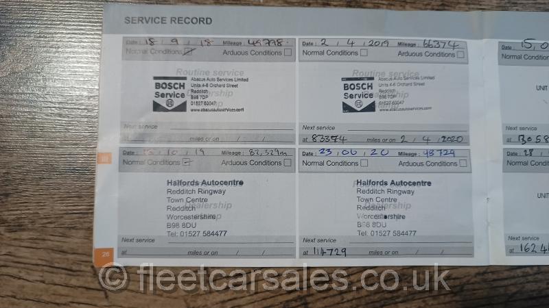 peugeot 308 sw service history