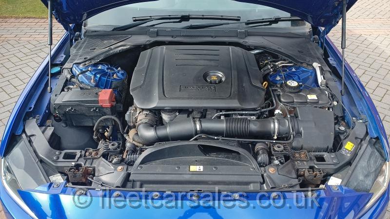 Jaguar XE R Sport 2.0 D engine picture