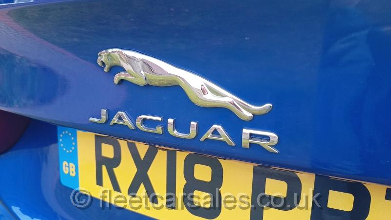 Jaguar XE R Sport badge