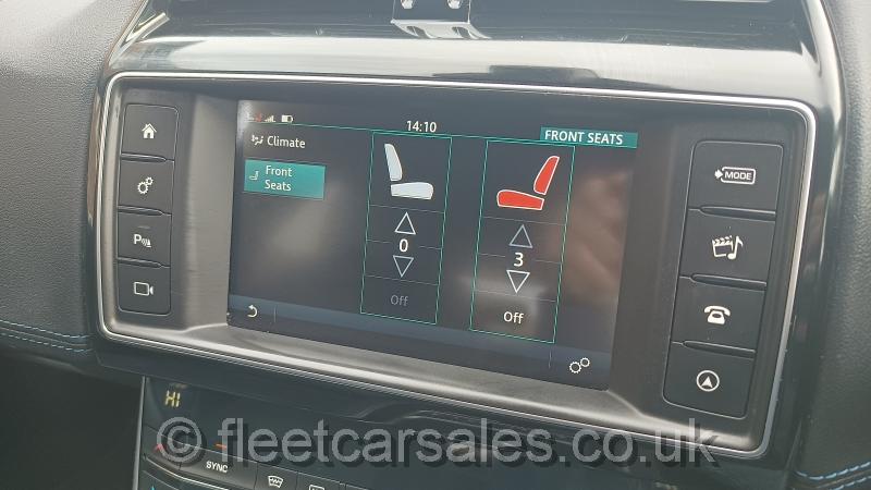 Jaguar XE R Sport 2.0 D heated seats