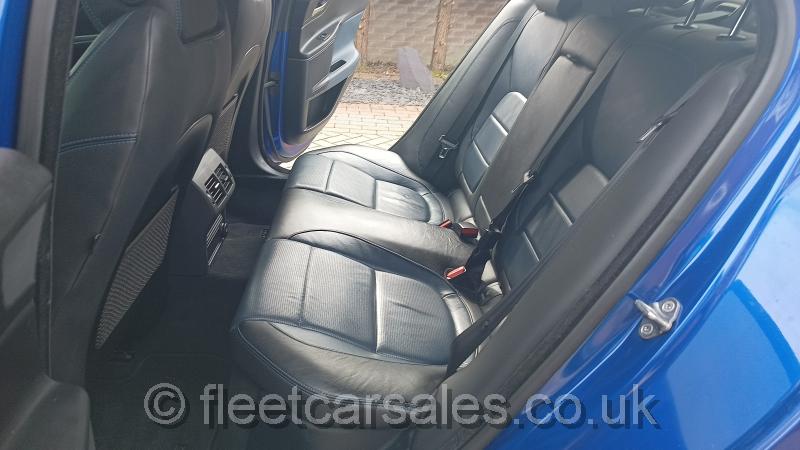 Jaguar XE R Sport 2.0 D rear seats