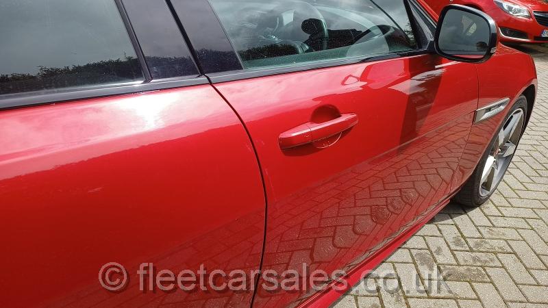 jaguar xe firenze red pearl