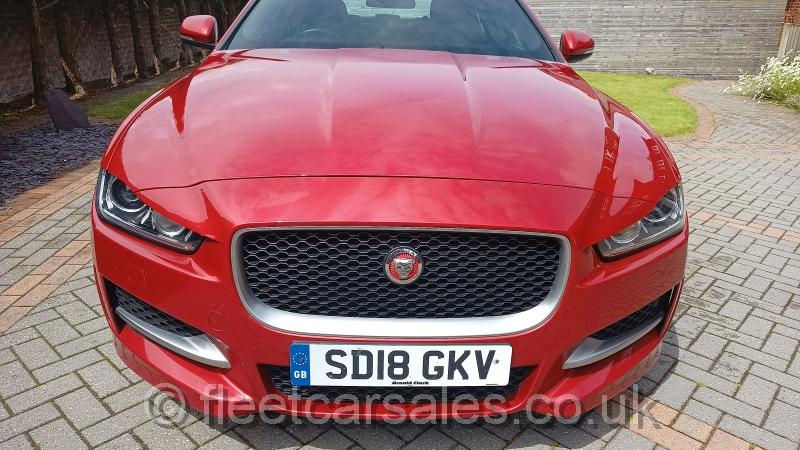 jaguar xe italian racing red