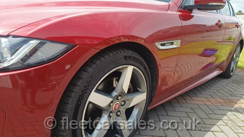 jaguar xe sport r firenze red