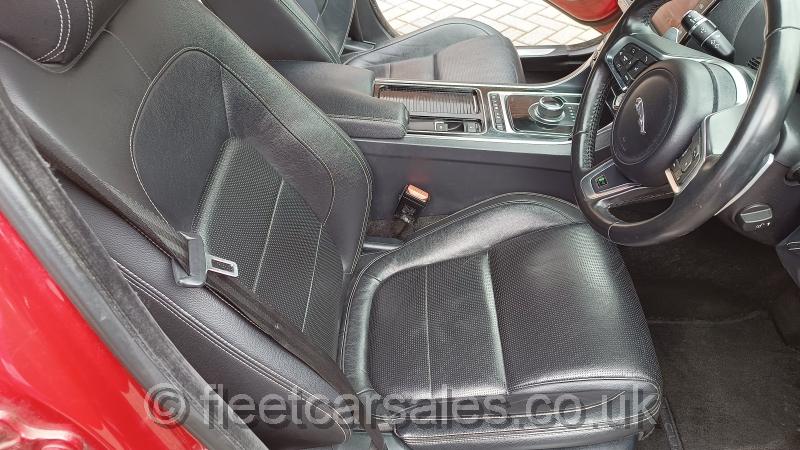 zjaguar xe sport r 180 drivers leather seat