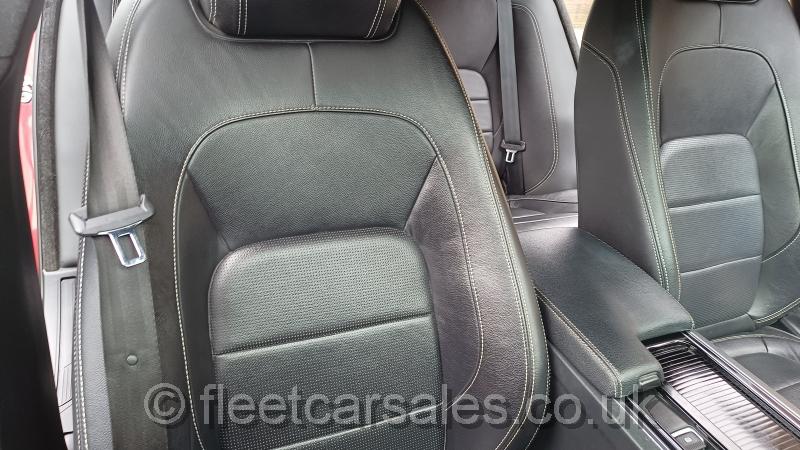 jaguar xe sport r 180 leather sports seat