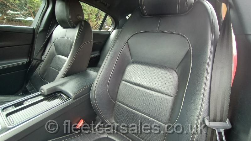 jaguar xe sport r 180 leather sports seats
