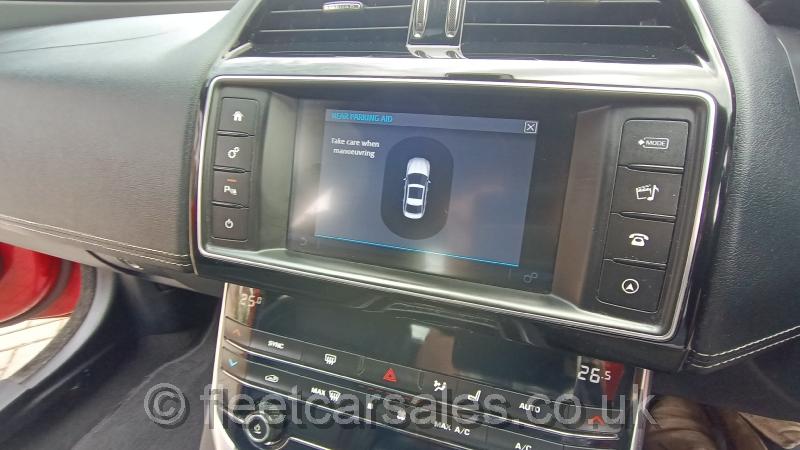 jaguar xe sport r 180 parking sensors