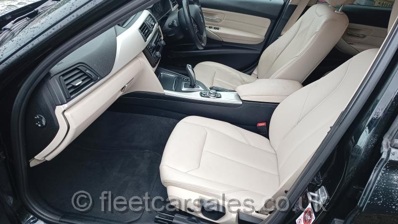 bmw 320d leather front seats