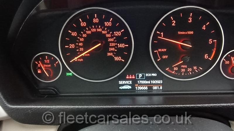 bmw 320d mileage