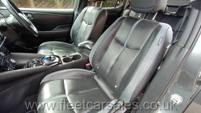 leaf tekna leather seating