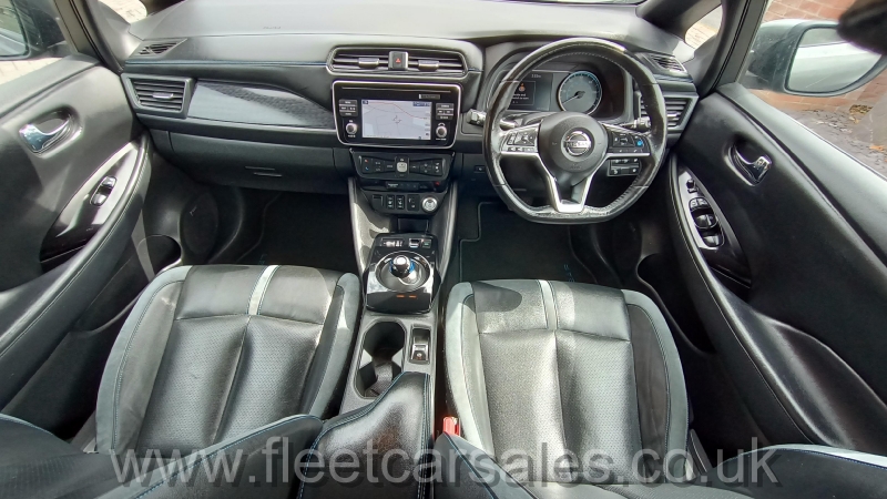 leaf tekna leather trim