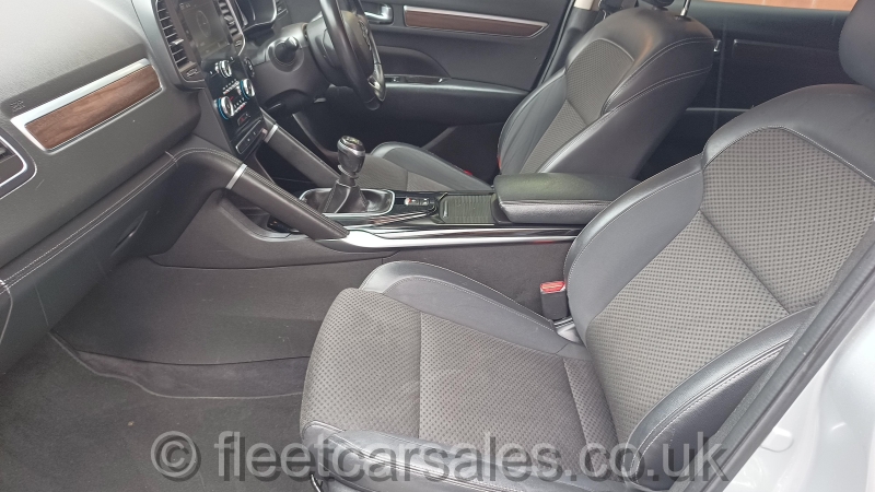 koleos dynamique leather seat passenger