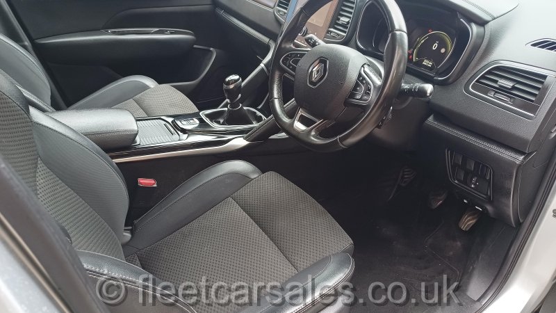 koleos dynamique leather seats
