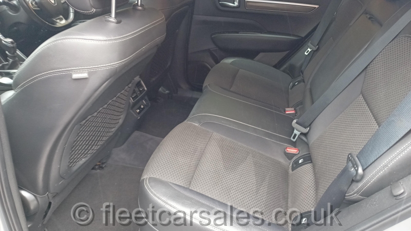 koleos dynamique leather seats rear ns