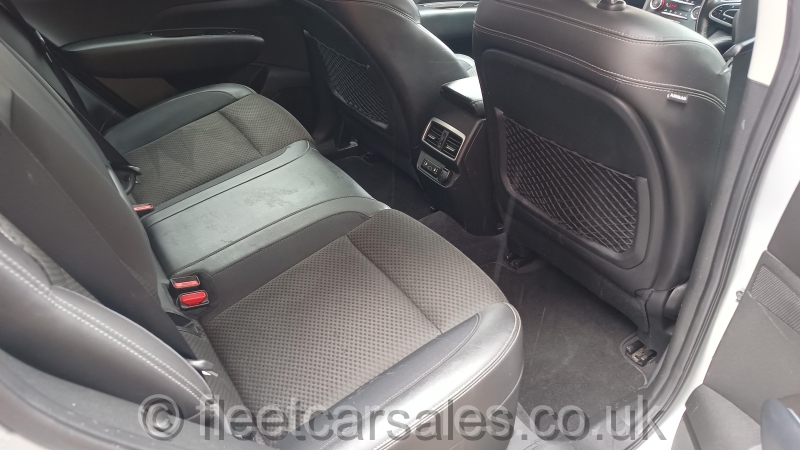 koleos dynamique leather seats rear