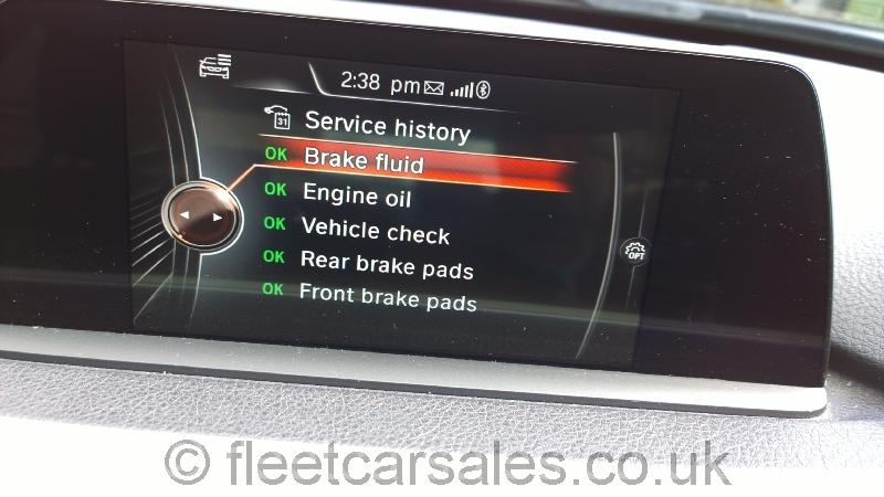 BMW 318SE D 2.0 service indicator