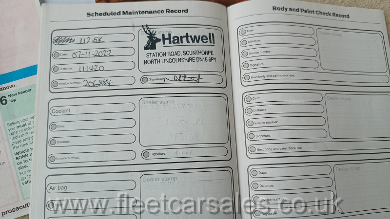 ford focus service book