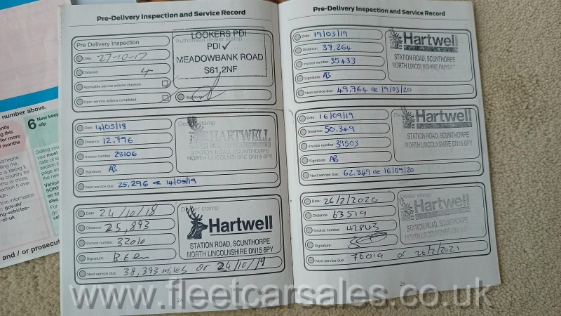 ford focus service booklet