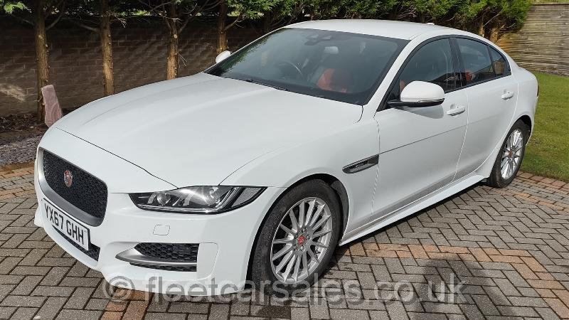 jaguar xe sport r fuji white
